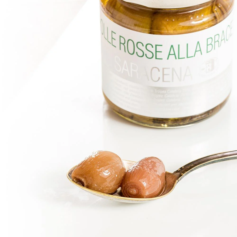Cipolle alla brace a base di "cipolla rossa di Tropea Calabria IGP" - Image 3