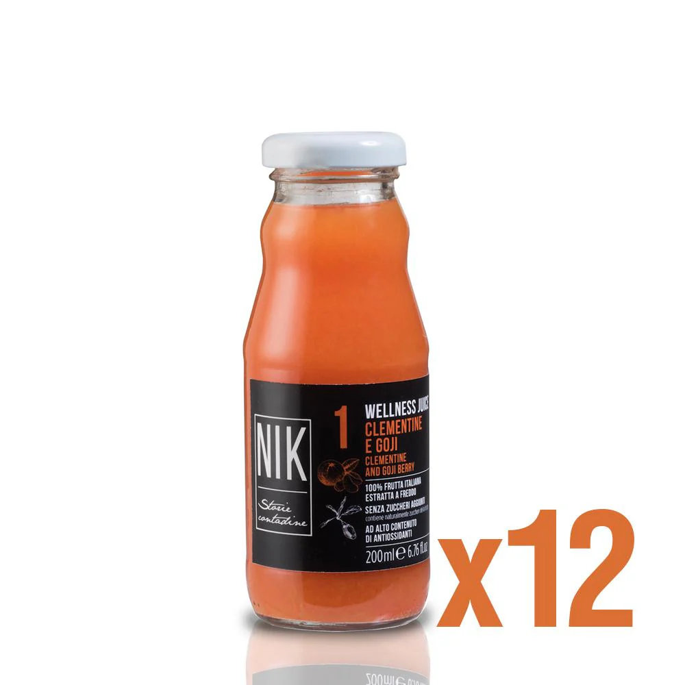 Succo di Clementine e Goji (12 Bottiglie) - Image 3